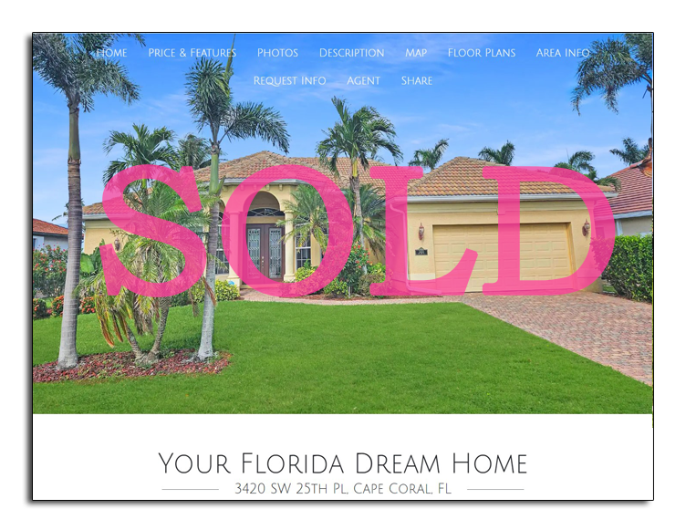 Cape Coral Listing - SOLD